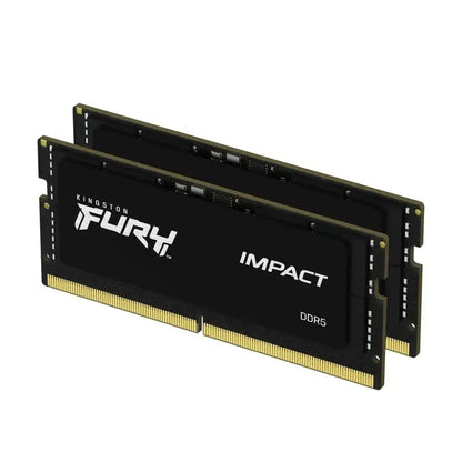Kingston | 32 GB: 2 x 16 GB | Arbeitsspeicher-Kit | DDR5 SDRAM - SO-DIMM 262-pin | CAS-Latenz CL38