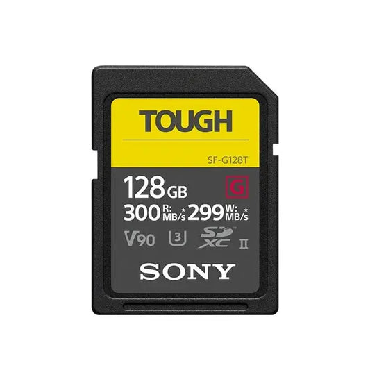 Sony | SF-G series TOUGH | SDXC UHS-II Memory Card | 128 GB | V90 / UHS-II U3 / Class10