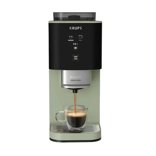 Krups | Kaffeevollautomat | SA401LE0 | 15 bar | Schwarz | Grün