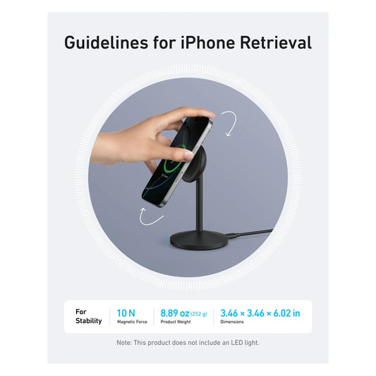 Anker | MagGo Wireless Qi2 15W Charger | A25X1H11 | Black
