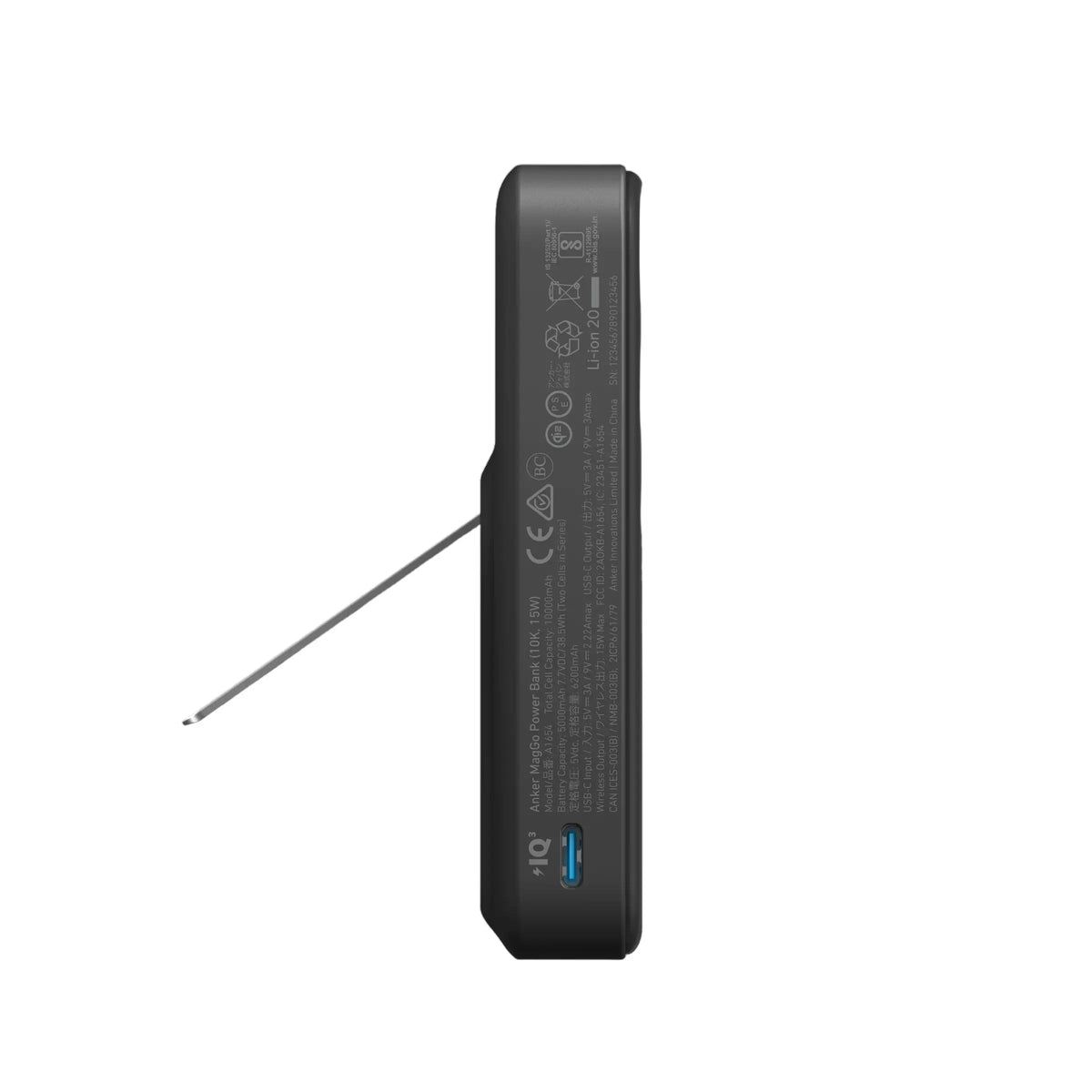 Anker | MagGo | Power bank | 10000 mAh | USB-C | Black