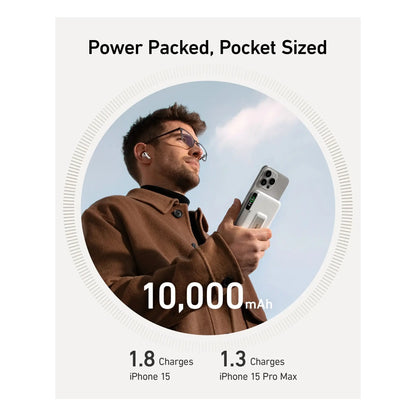 Anker | MagGo | Power bank | 10000 mAh | USB-C | White
