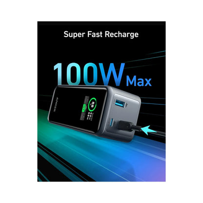 Anker | Prime | Power bank | 20000 mAh | 200 W | Black