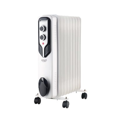Adler | AD 7816 | Ölradiator | 2000 W | 3 Leistungsstufen | Weiß