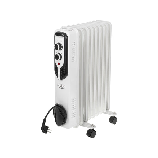 Adler | AD 7816 | Oil Filled Radiator | 2000 W | 3 Power Levels | White