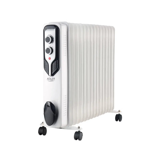 Adler | AD 7819 | Oil Filled Radiator | 2500 W | 3 Power Levels | White