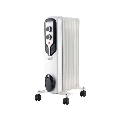 Adler | AD 7815 | Oil Filled Radiator | 1500 W | 3 Power Levels | White