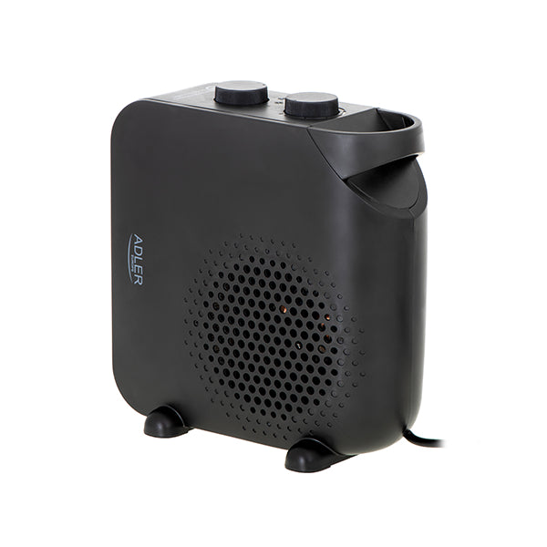 Adler | AD 7725b | Fan Heater | 2000 W | 2 Power Levels | Black