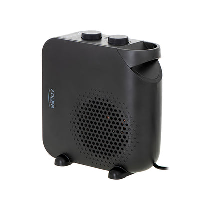 Adler | AD 7725b | Fan Heater | 2000 W | 2 Power Levels | Black
