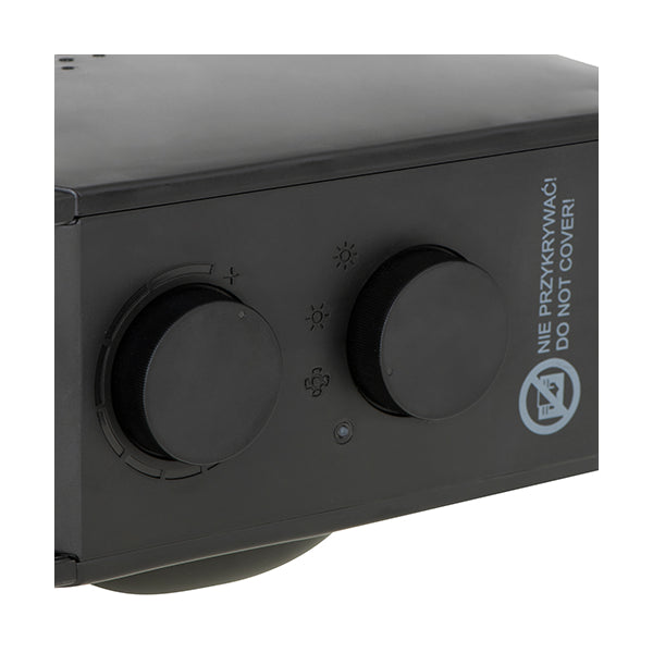 Adler | AD 7725b | Fan Heater | 2000 W | 2 Power Levels | Black