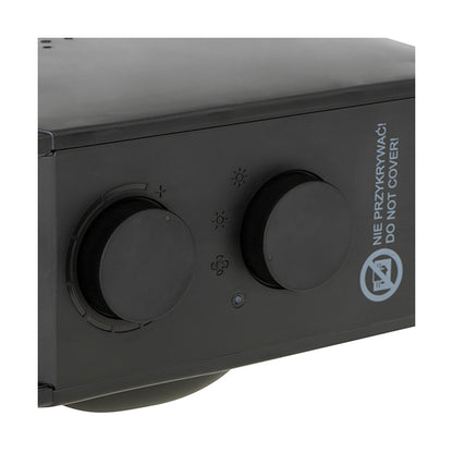 Adler | AD 7725b | Fan Heater | 2000 W | 2 Power Levels | Black