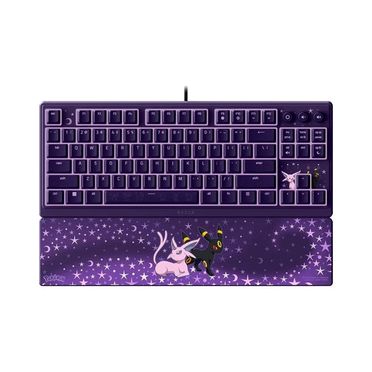 Razer | Gaming Keyboard | V3 Tenkeyless |  Wired | Mecha-membrane | US | USB | Tactile | Purple