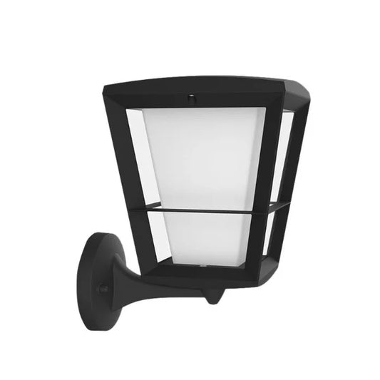 Philips Hue | WCA Econic Outdoor Wall Lantern Up | 15 W | Black