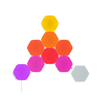 Nanoleaf | Shapes Black Hexagons Starter Kit (9 panels) | 42 W | WiFi