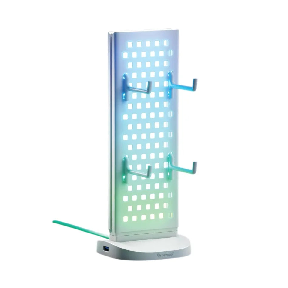 Nanoleaf | Pegboard Desk Dock | 15 W | RGB | White