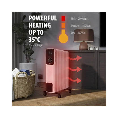 Tristar | Oil Filled Radiator | KA-5379 | 2000 W | White
