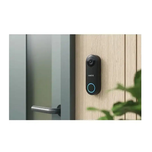 Reolink | DB2K03B | Smart 2K+ Wi-Fi Video Doorbell with Chime | Black