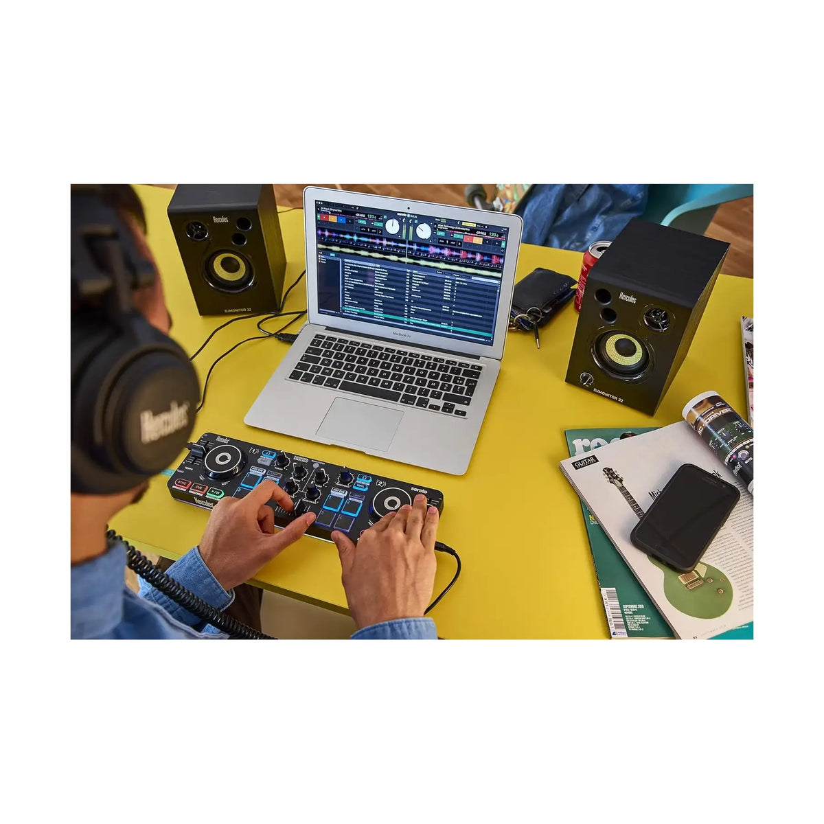Hercules | Monitor speakers | DJ Monitor 32 | Black