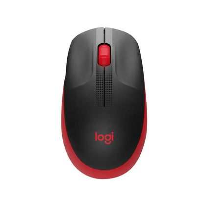 Logitech | Mouse | M190 | Optical | Wireless | 1000 dpi | Red / Black