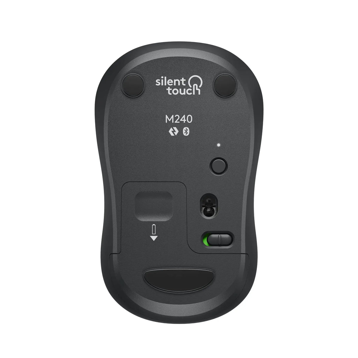Logitech | Mouse | M240 Silent | Wireless | 4000 dpi | Right and left-handed | Black
