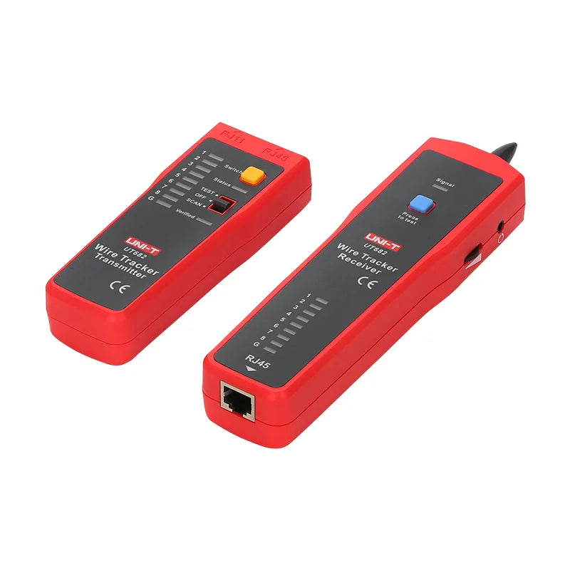 UNI-T | Network and Telephone Cable Tester | UT682 | Red / Grey