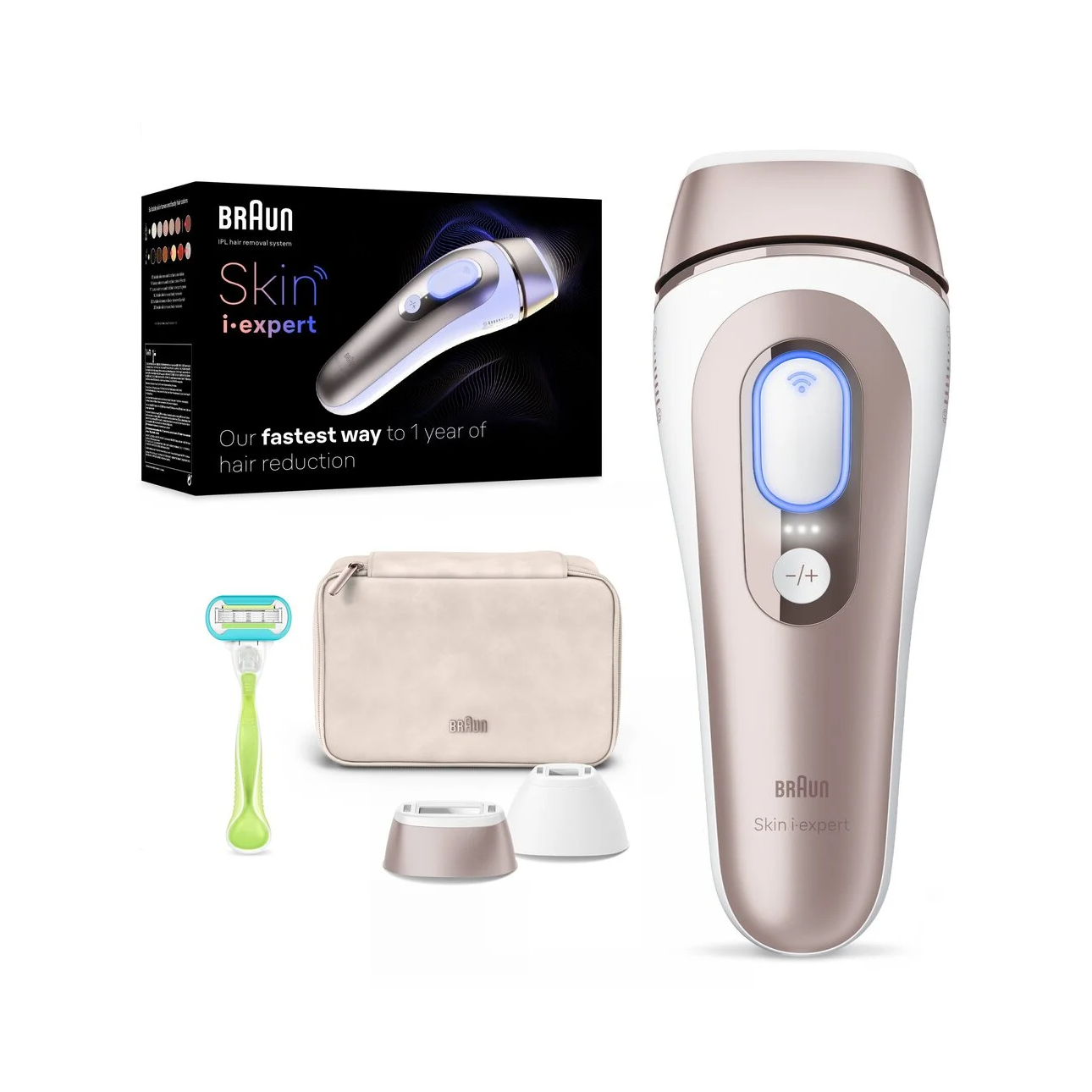 Braun | IPL Epilator | PL7147 Skin i·expert | Number of power levels 10 | White/Pink