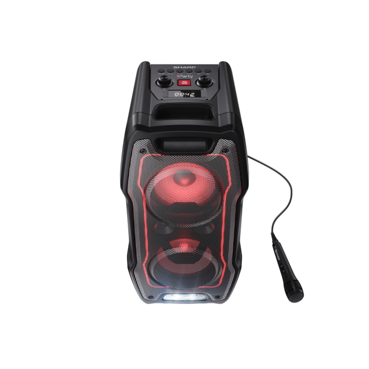 Sharp Party Speaker System with Built-in Battery | PS-931 | 180 W | Waterproof | Bluetooth | Black | Portable | Wireless