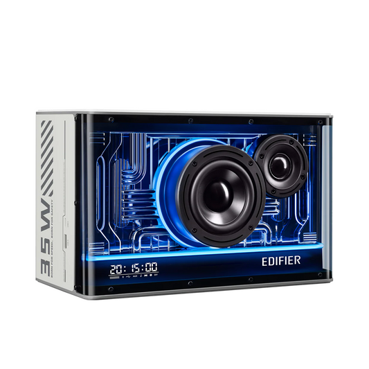 Edifier | Tabletop Bluetooth Speaker | QD35 | Portable | Wireless connection | Black