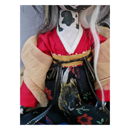 Unique Artistic Doll | Handmade | Chinese Crested Dog