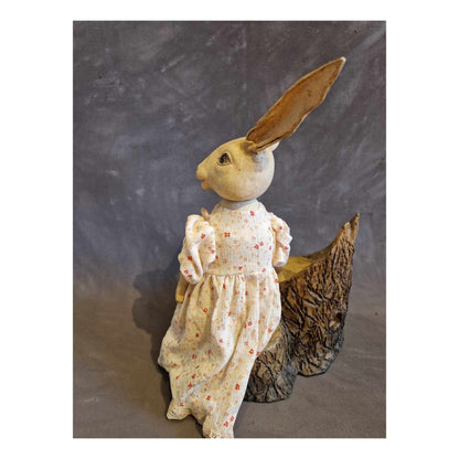 Unique Artistic Doll | Handmade | Easter Bunny