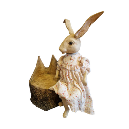 Unique Artistic Doll | Handmade | Easter Bunny