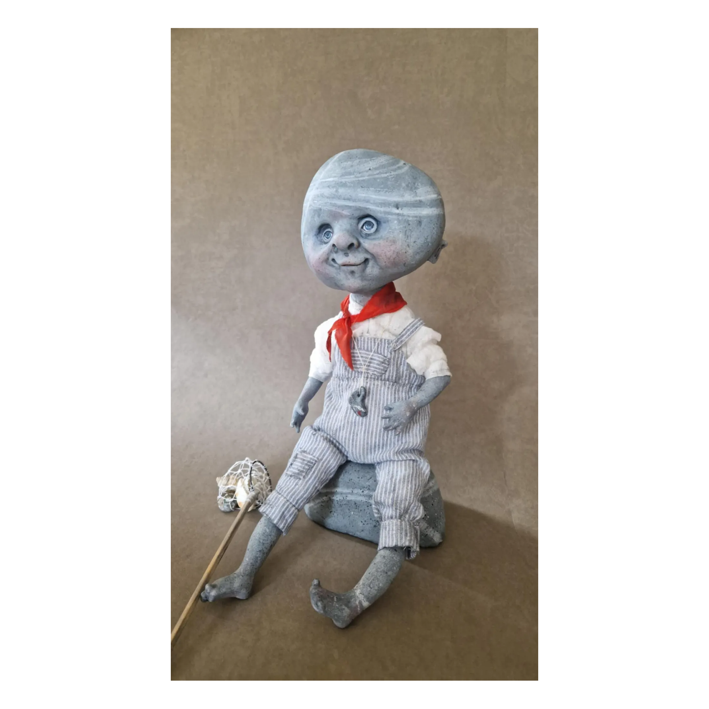 Unique Artistic Doll | Handmade | Little sea man