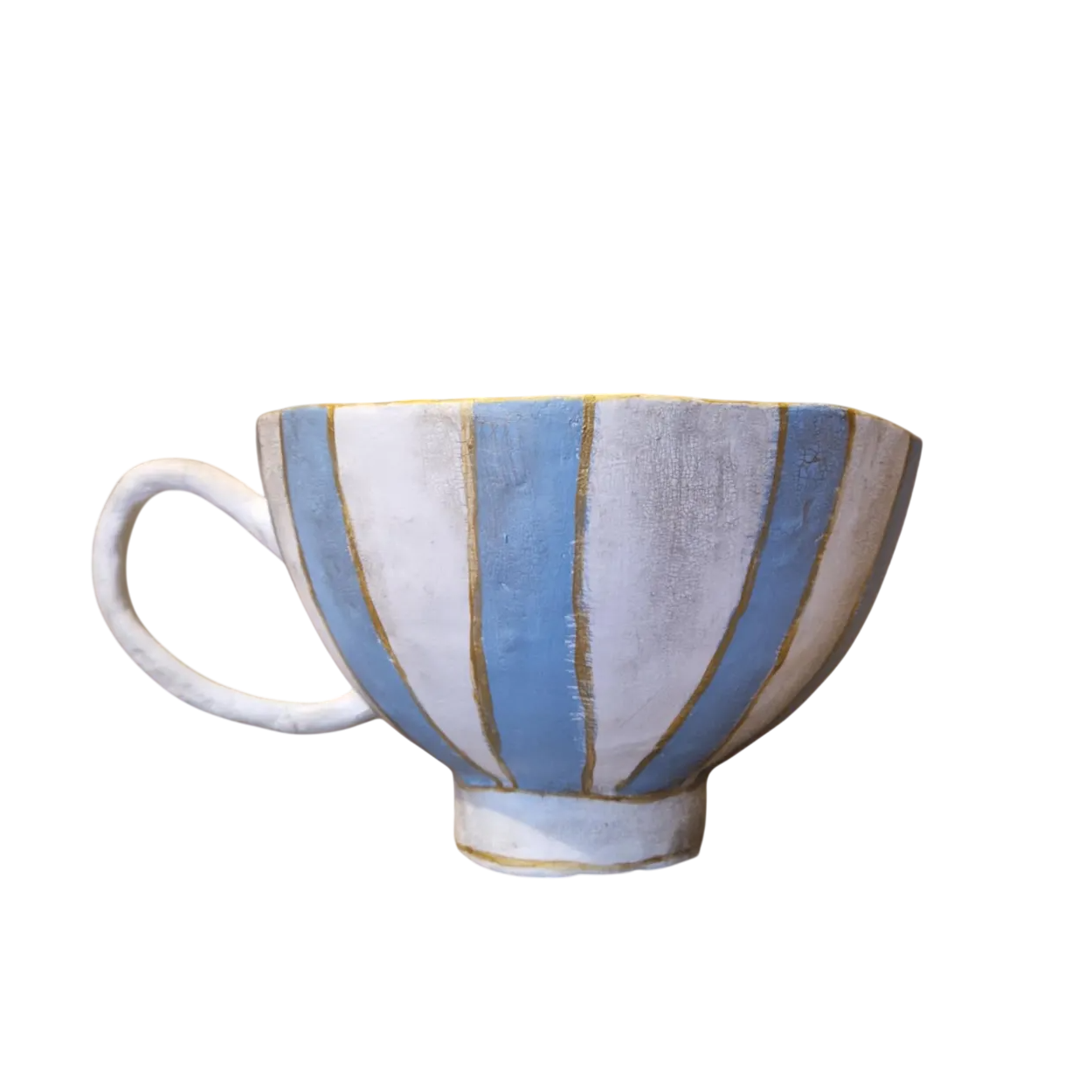 Unique Artistic Doll | Handmade | Mad Tea Party, Wonderland-style mug