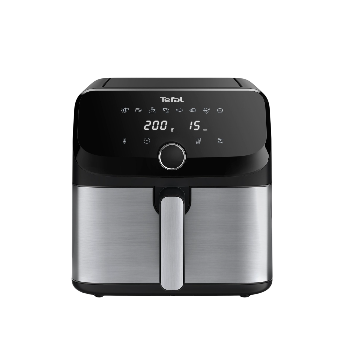TEFAL Easy Fry Mega Air Fryer | EY855D10 | Power 1700 W | Capacity 7.5 L | Black