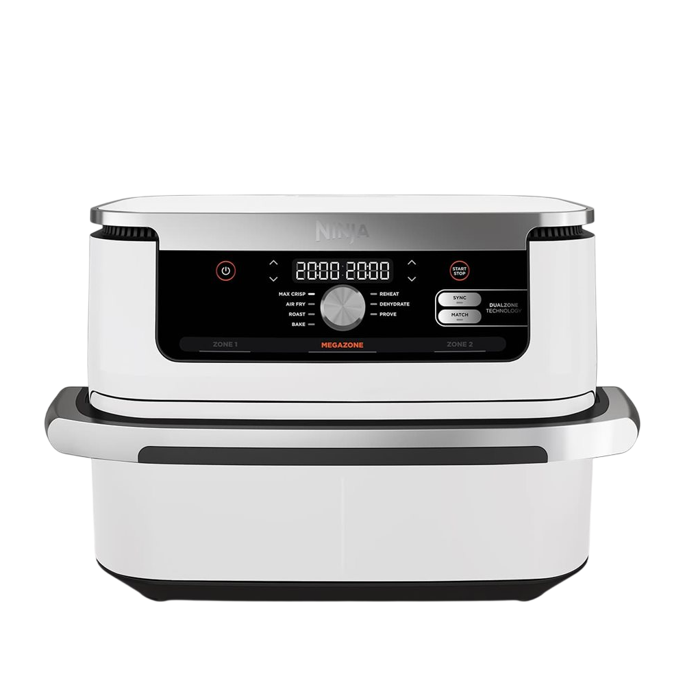 NINJA | Dual Air Fryer | Foodi FlexDrawer AF500EUWH | Capacity 10.4 L | White