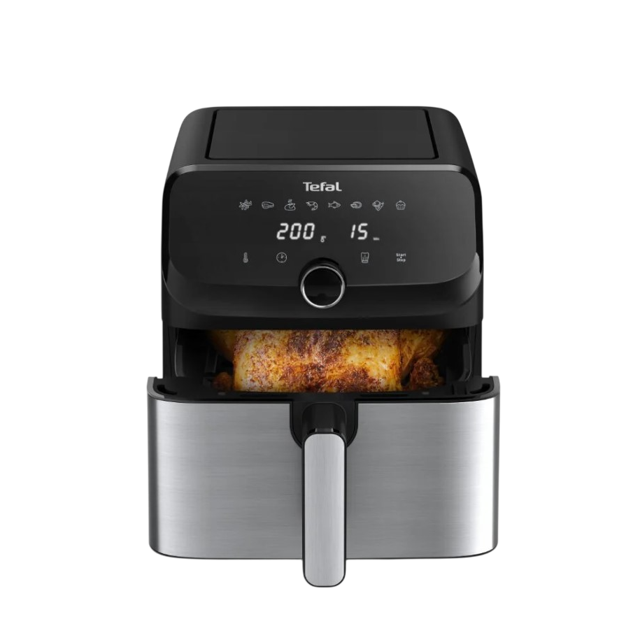 TEFAL Easy Fry Mega Air Fryer | EY855D10 | Power 1700 W | Capacity 7.5 L | Black