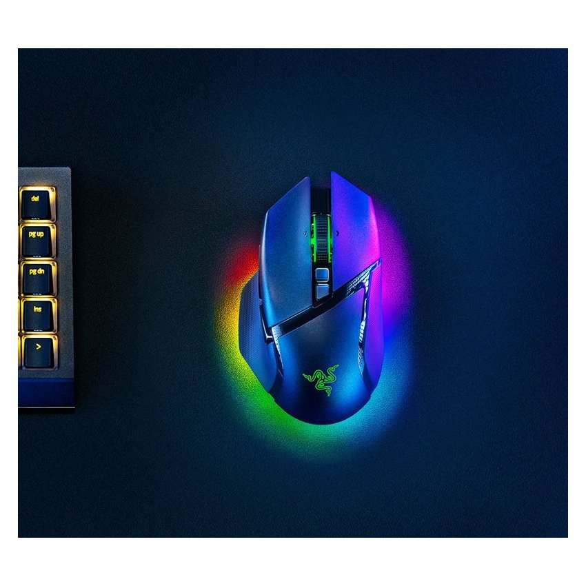 Razer | Gaming Mouse | Basilisk V3 Pro 35K | Optical mouse | Wireless | RGB LED light | Black
