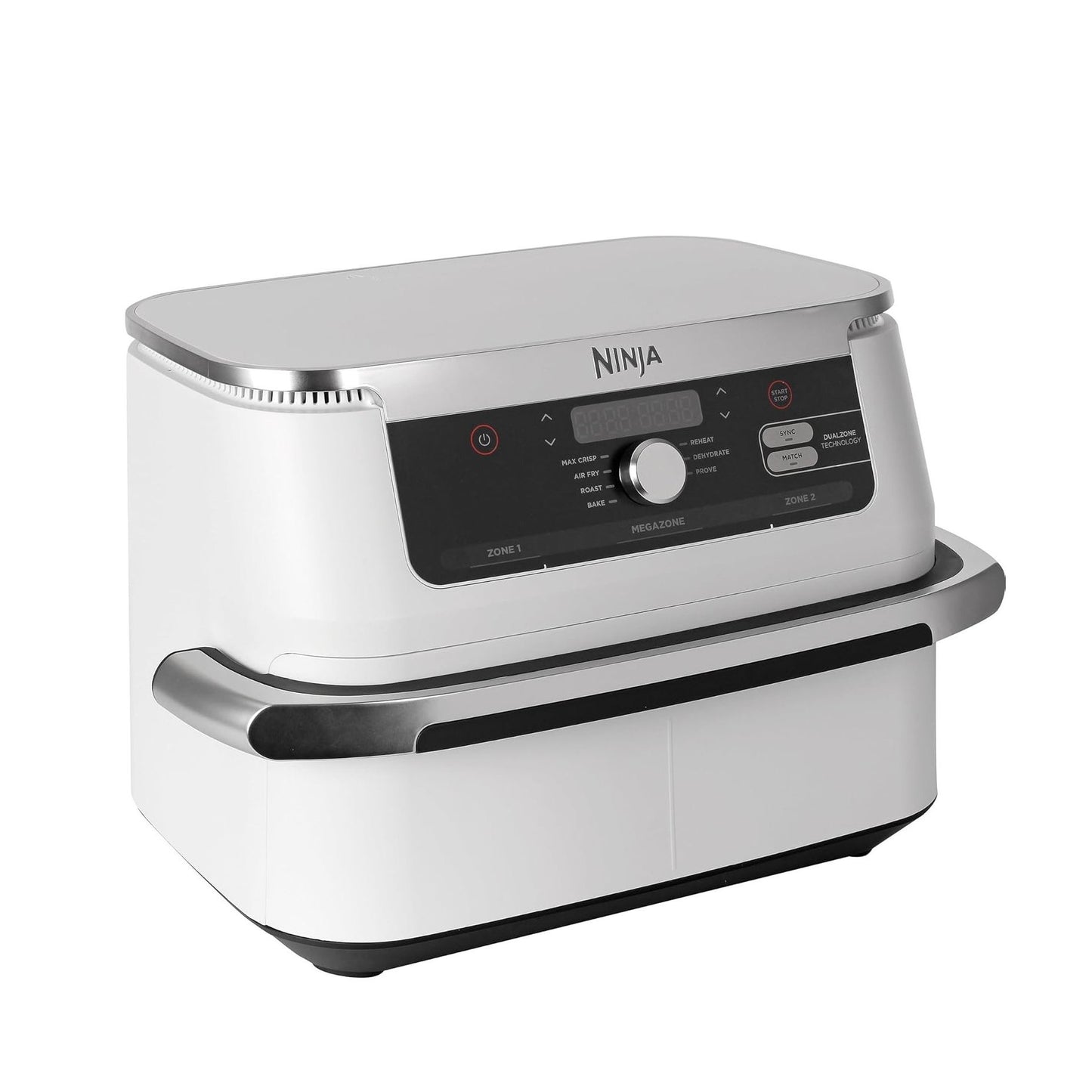 NINJA | Dual Air Fryer | Foodi FlexDrawer AF500EUWH | Capacity 10.4 L | White