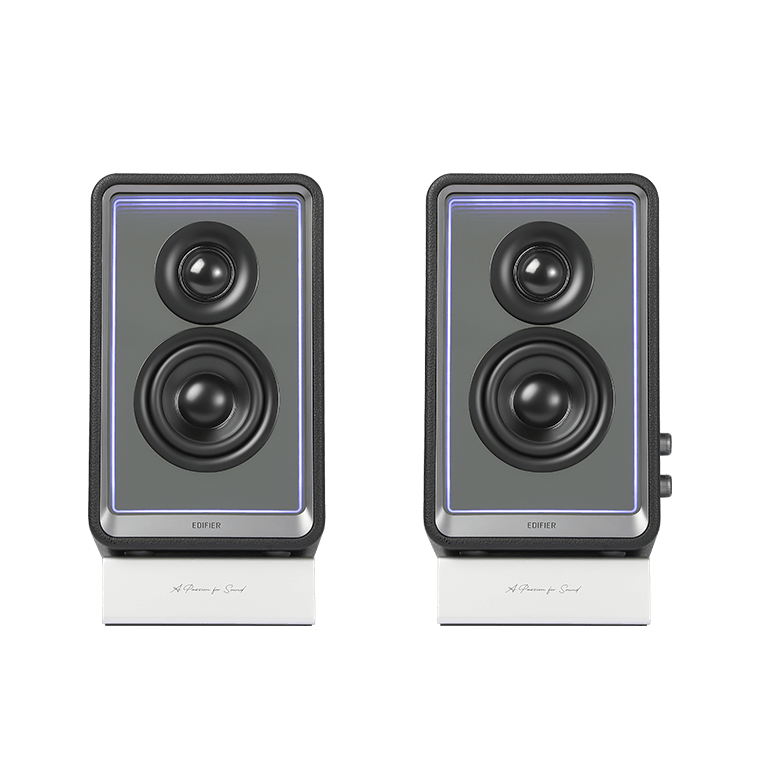 Edifier | Desktop Active Monitor with GaN Charger | QR65 | 70 W | Bluetooth | ≥ 85 dB | Wireless connection  | Black