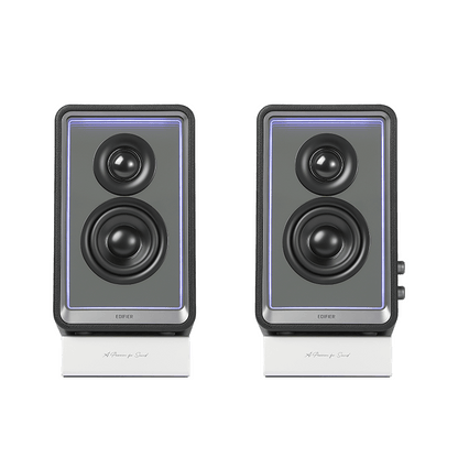 Edifier | Desktop Active Monitor with GaN Charger | QR65 | 70 W | Bluetooth | ≥ 85 dB | Wireless connection  | Black