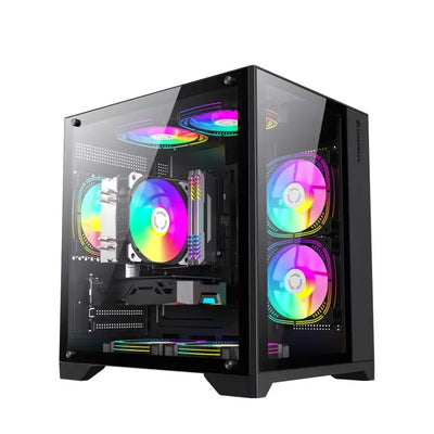 Gamemax | Case | INFINITY MINI BK / WH | M-ATX