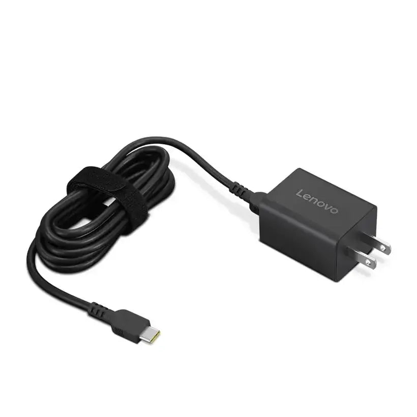 Lenovo | Nano | Adaptateur secteur | GaN | USB-C | 65W | Noir