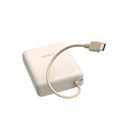 Xiaomi | Power bank | 10000 mAh | Total 2: USB, 24 pin USB-C | Cream