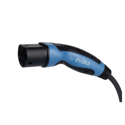 Câble de recharge pour véhicule électrique Evaka | EVA503325 | 22 kW | 32 A | 5 m | Noir