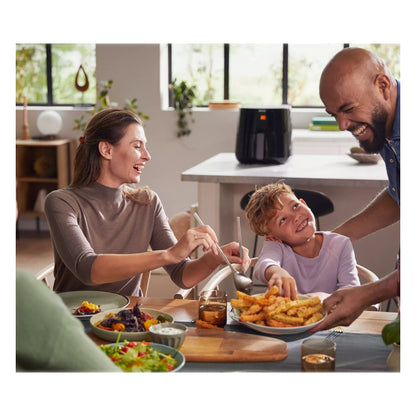 Philips | Air Fryer | Essential HD9280/70 | Power 2000 W | Capacity 6.2 L | Rapid Air technology | Black