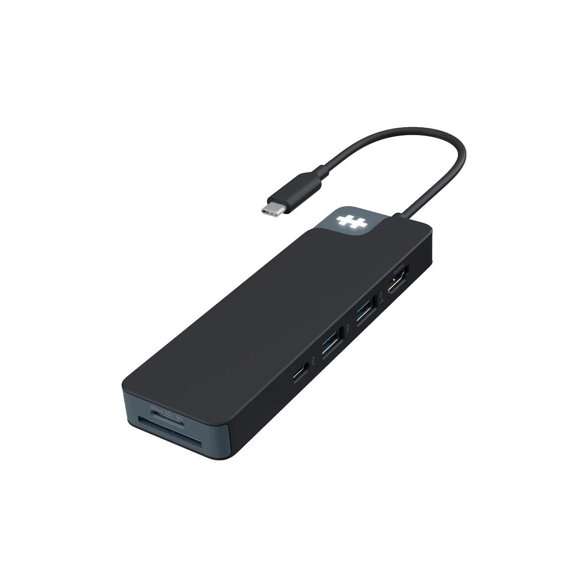 Hyper HyperDrive Flex 8 Port USB-C Hub | HD4102BKGL | Black