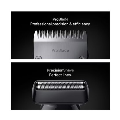 Braun 13in1 Grooming Kit | All-in-One Series 7 AIO7560 | Cordless | Number of length steps 14 | Black/Grey