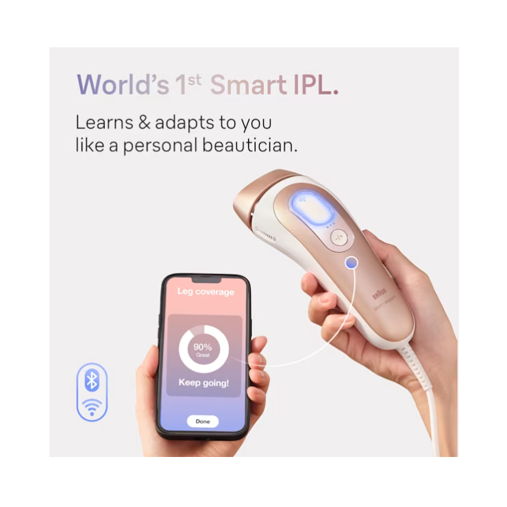 Braun | IPL Epilator | PL7147 Skin i·expert | Number of power levels 10 | White/Pink