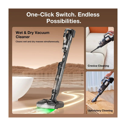 Jimmy | Vacuum cleaner - cordless | PW11 Plus | Stick/handheld | Dry, wet | 400 W | Silver | Black
