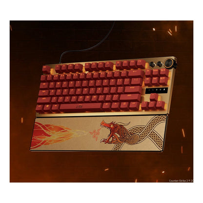 Razer Huntsman V3 Pro Tenkeyless | Gaming Keyboard | Wired | US | Counter-Strike 2 Edition | USB Type-C | Razer Analog Optical Switch Gen-2